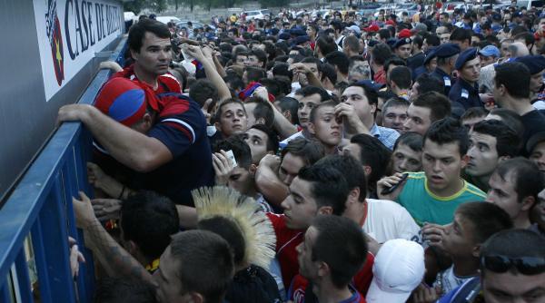 steaua poli iasi 1 0 haos pe stadion si in afara lui