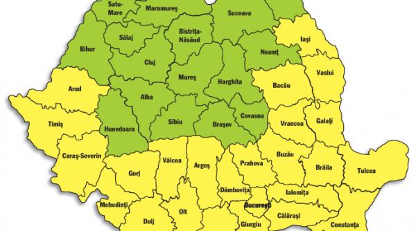 trei zile cod galben