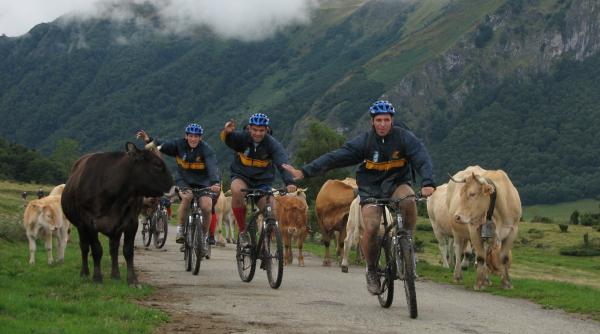 rugby curse mountainbike prin pirinei