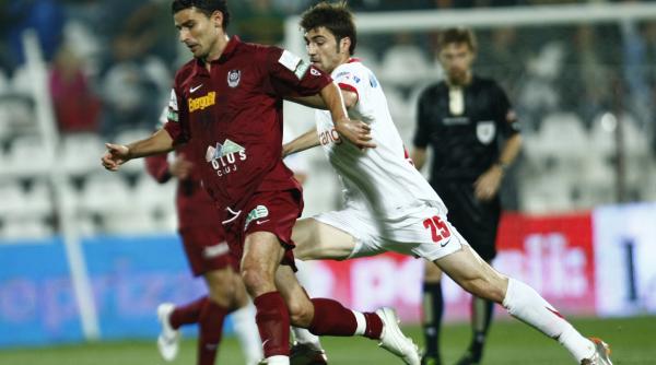 cfr cluj dinamo 1 1 remiza pentru contracandidate