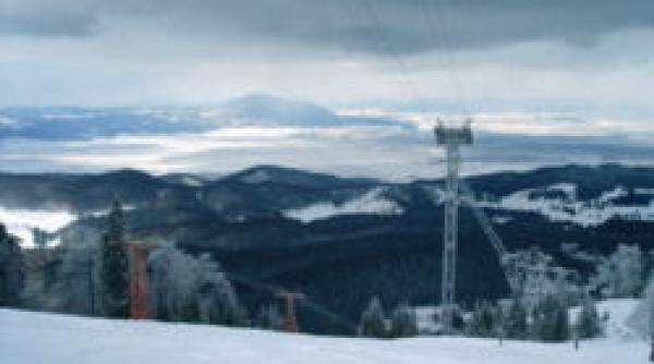 zapada s a asternut la poiana brasov