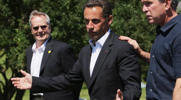 amicul sarko la bush