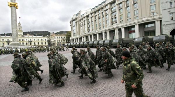 asediu georgia sub cizma