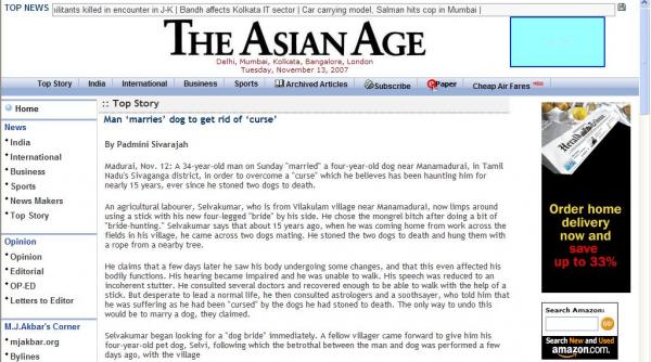 cotet de piatra s a insurat cu un catel