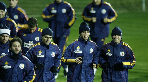 bulgaria romania de la antrenament s au dus la palat