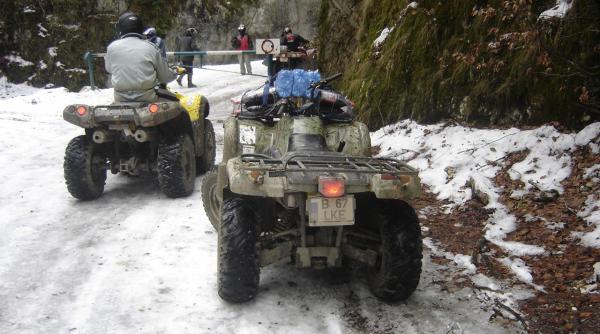 cu atv ul prin piatra craiului