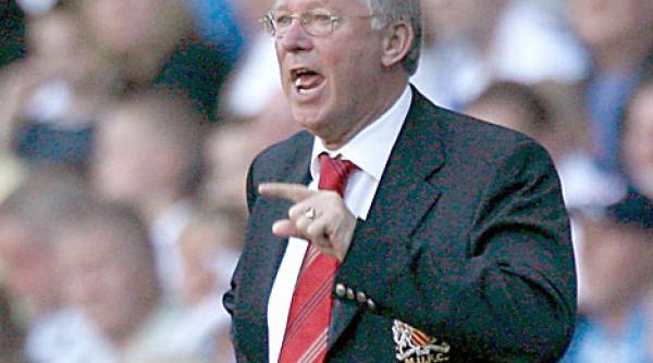 alex ferguson gest obscen nu a fost exprimarea bucuriei