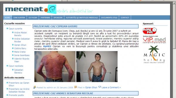 un click pentru o viata de copil