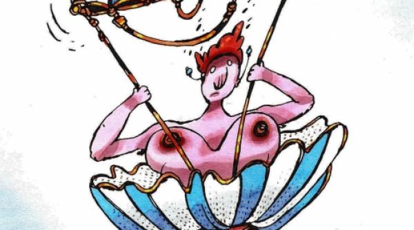 animalul politic din spatele decolteului