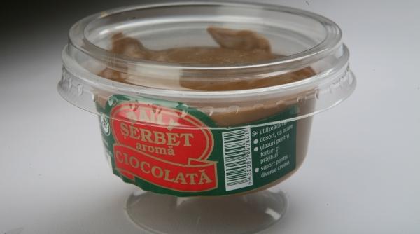 serbet cu iluzie de ciocolata