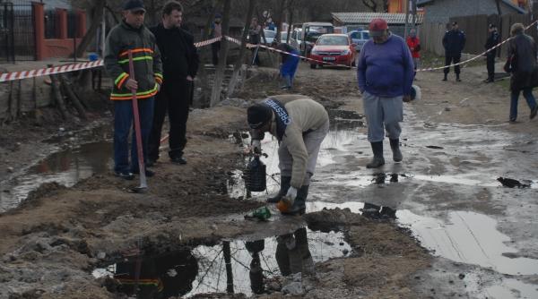 poluare cu petrol in comuna babana