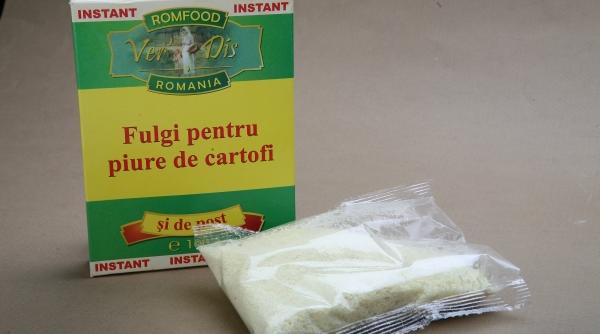 piure instant cu cinci aditivi