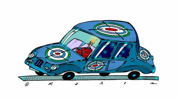 cine calca pe codul galben