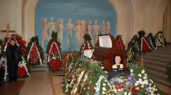 sabin balasa la inmormantare a plouat neincetat