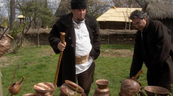 muzeul satului hai la tirgul de florii