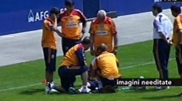 euro 2008 soc la nationala ciprian marica a ajuns la spital video