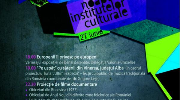 invitatie noaptea institutelor culturale