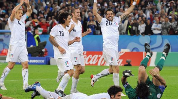 fiesta cu masura in tabara italiei