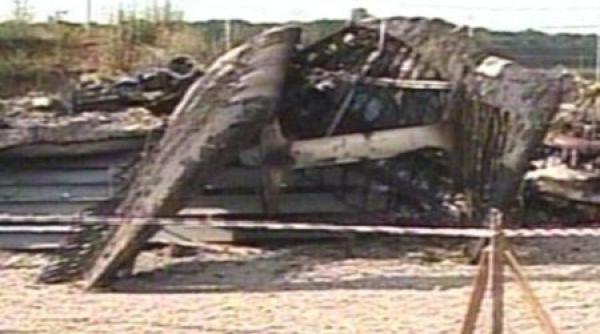 accident aviatic la stefanesti