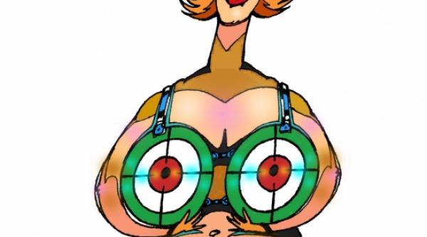 suparata pe decolteu