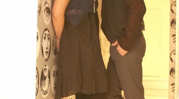 mirica pe un disc urias