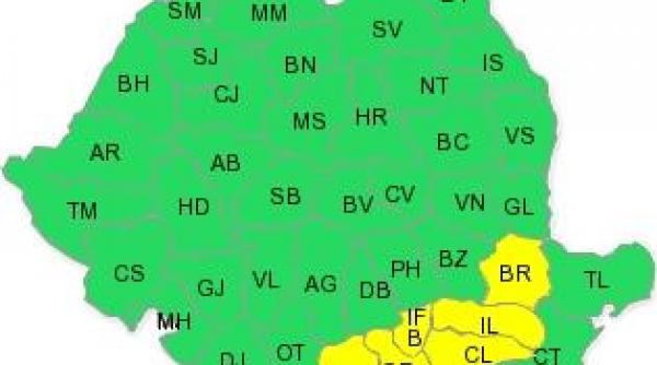 avertizare cod galben de canicula pentru sase judete si municipiul bucuresti