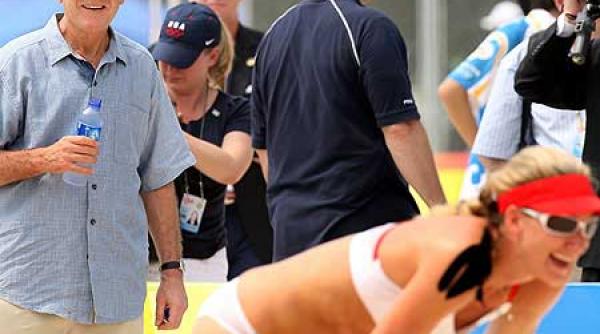 eternul feminin fata cu olimpicul bush