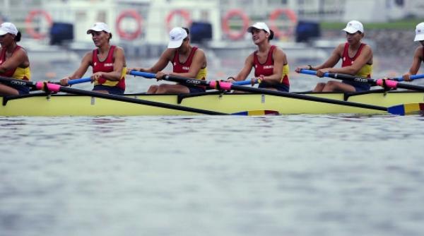 canotaj barca de 8 1 a fetelor in finala