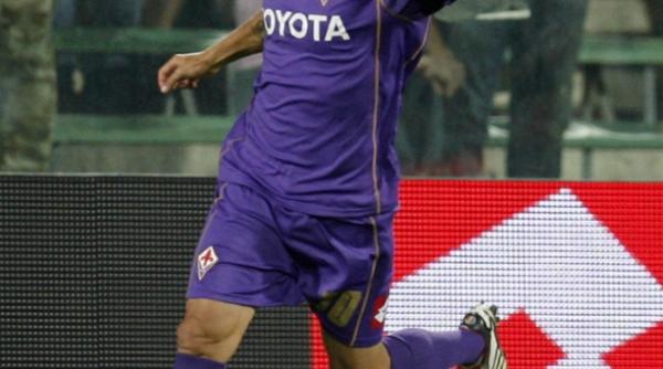 mutu a marcat pentru fiorentina