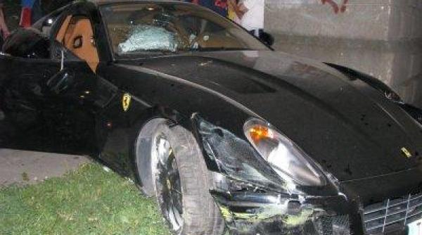 timisoara omorit pe trotuar de un ferarri