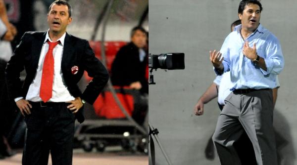 rapid dinamo duelul antrenorilor