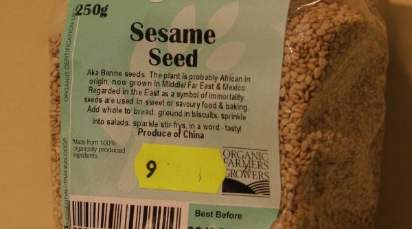 produsul zilei seminte de susan eco