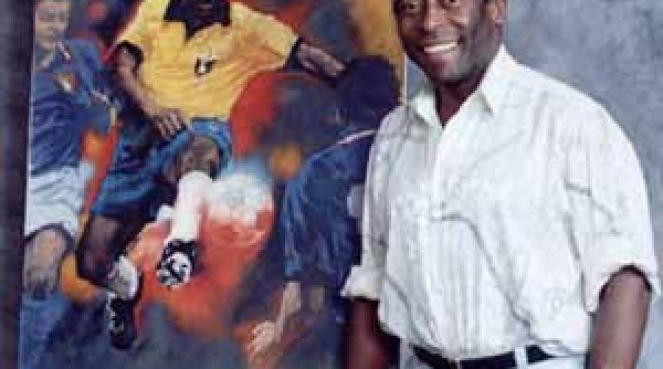 pele inaugureaza primul muzeu al fotbalului