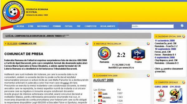 frf acuza mafia pariurilor de influentarea instantelor de judecata