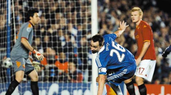 chelsea as roma 1 0 la londra a venit primavara