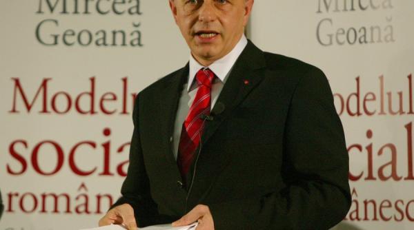 geoana avertizeaza romania risca sa traverseze o criza sociala
