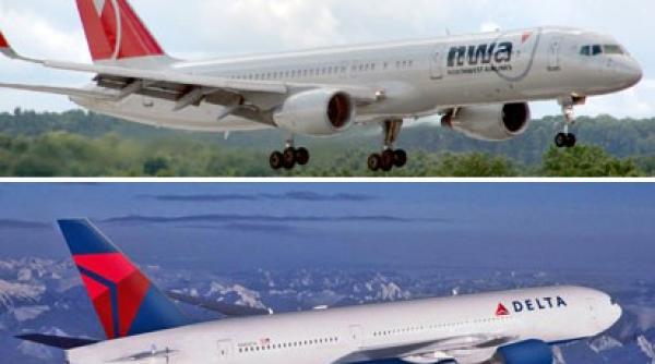 delta air lines si northwest airlines au fuzionat formandu se cea mai mare companie aeriana din lume