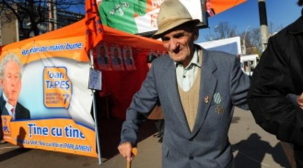 harghita la 100 de ani mos rugina vine la vot ghidat de scoala vietii