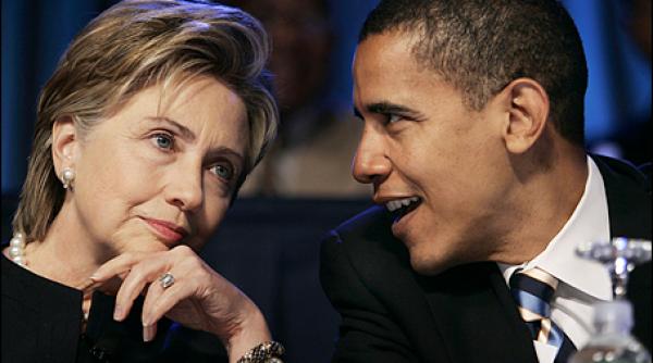 hillary clinton si ochii lui obama
