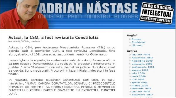 adrian nastase basescu a revizuit constitutia la csm