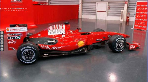 formula 1 ferrari si a prezentat noul calut cabrat