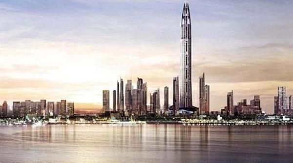 dubai constructia cladirii de 1 km inaltime se opreste din cauza crizei