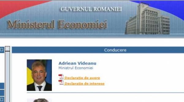 o stafie ne a guvernat pe site ul ministerului economiei