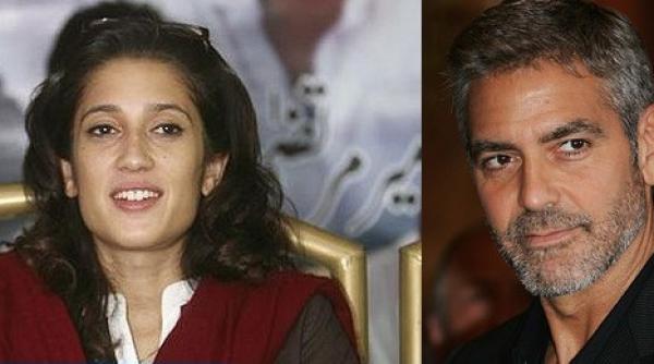 george clooney iubire secreta cu nepoata lui benazir bhutto