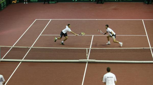 cupa davis rom acirc nia rusia 1 2 respiram prin dublu