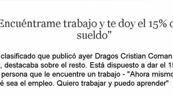 made in romania gaseste mi de lucru si iti dau 15 din salariu