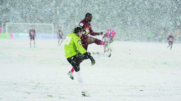 cfr cluj rapid 0 0 remiza de primavara terminata in iarna