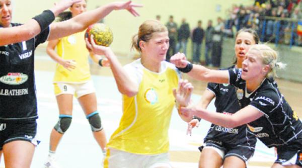 handbal victorie in pragul grevei