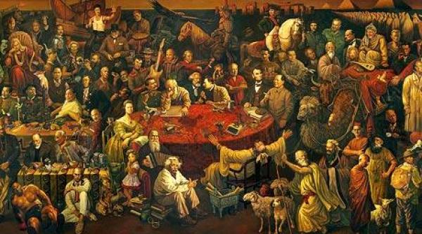 103 fete faimoase intr o singura pictura