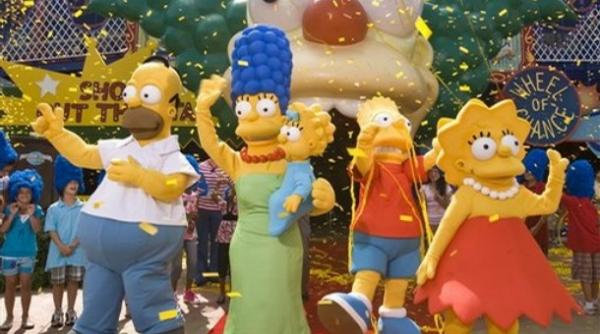 familia simpson imortalizata pe timbre americane